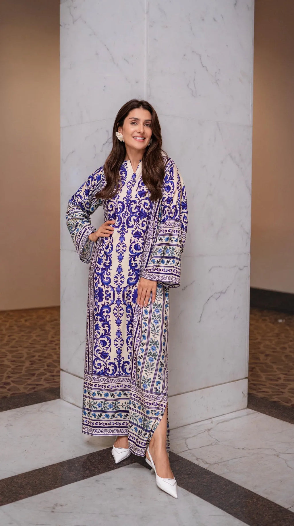 KF14 – Printed Kaftaan