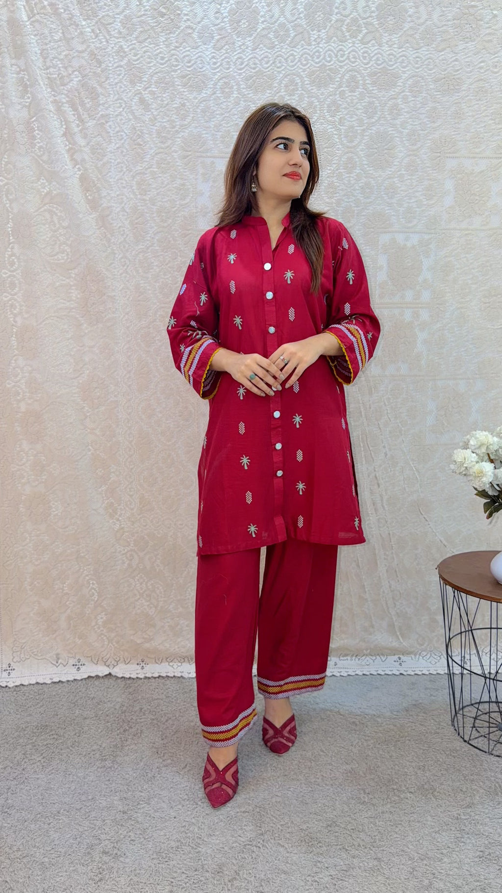 Crimson Co-ord