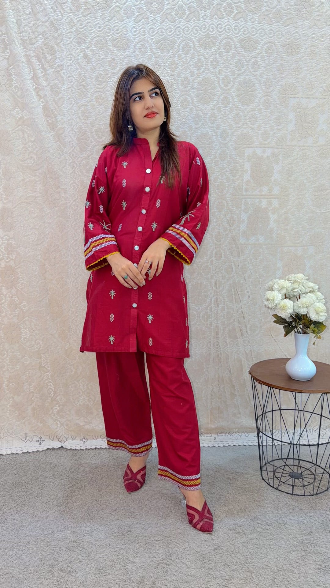 Crimson Co-ord