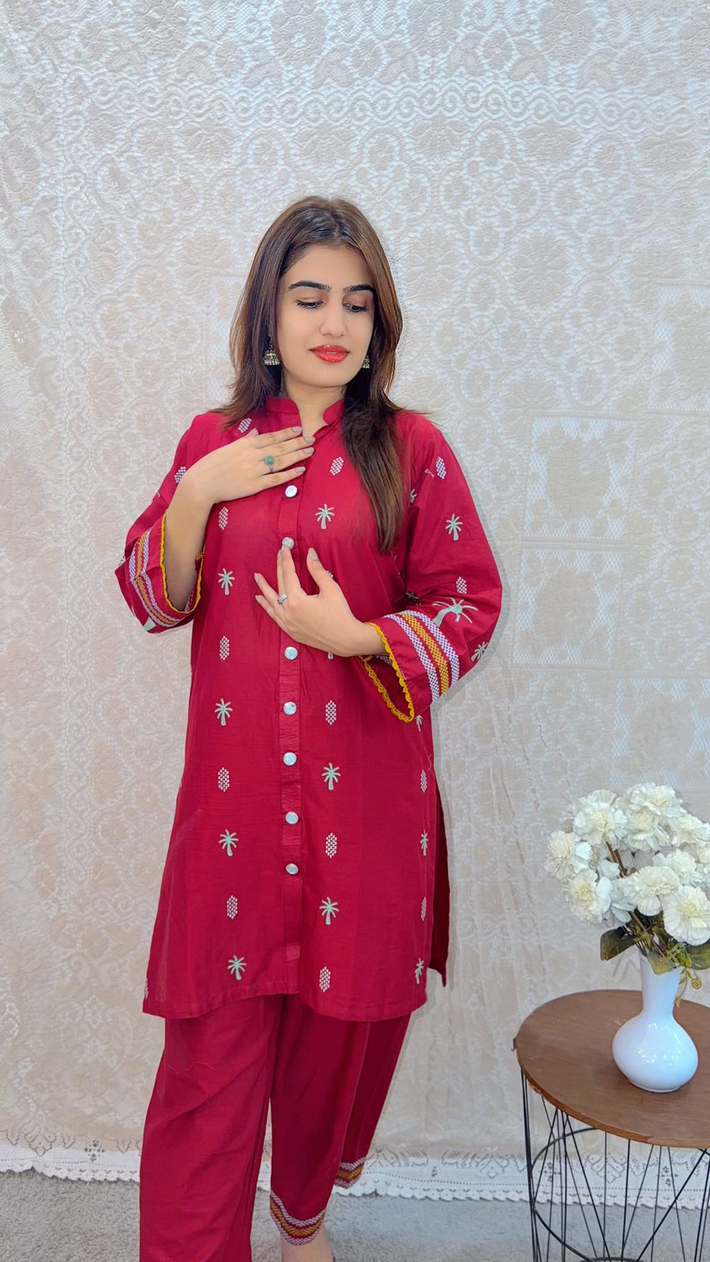 Crimson Co-ord