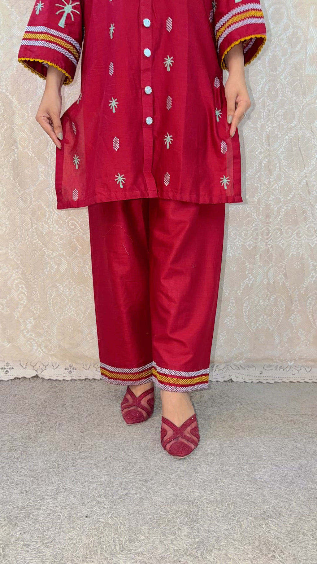 Crimson Co-ord