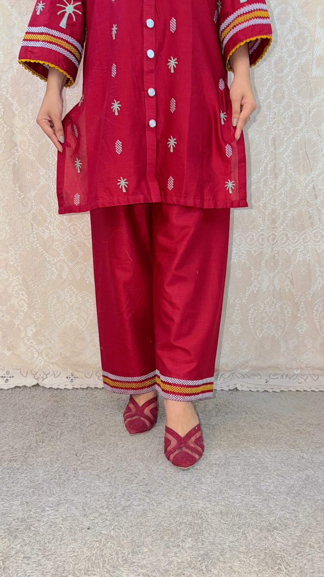 Crimson Co-ord