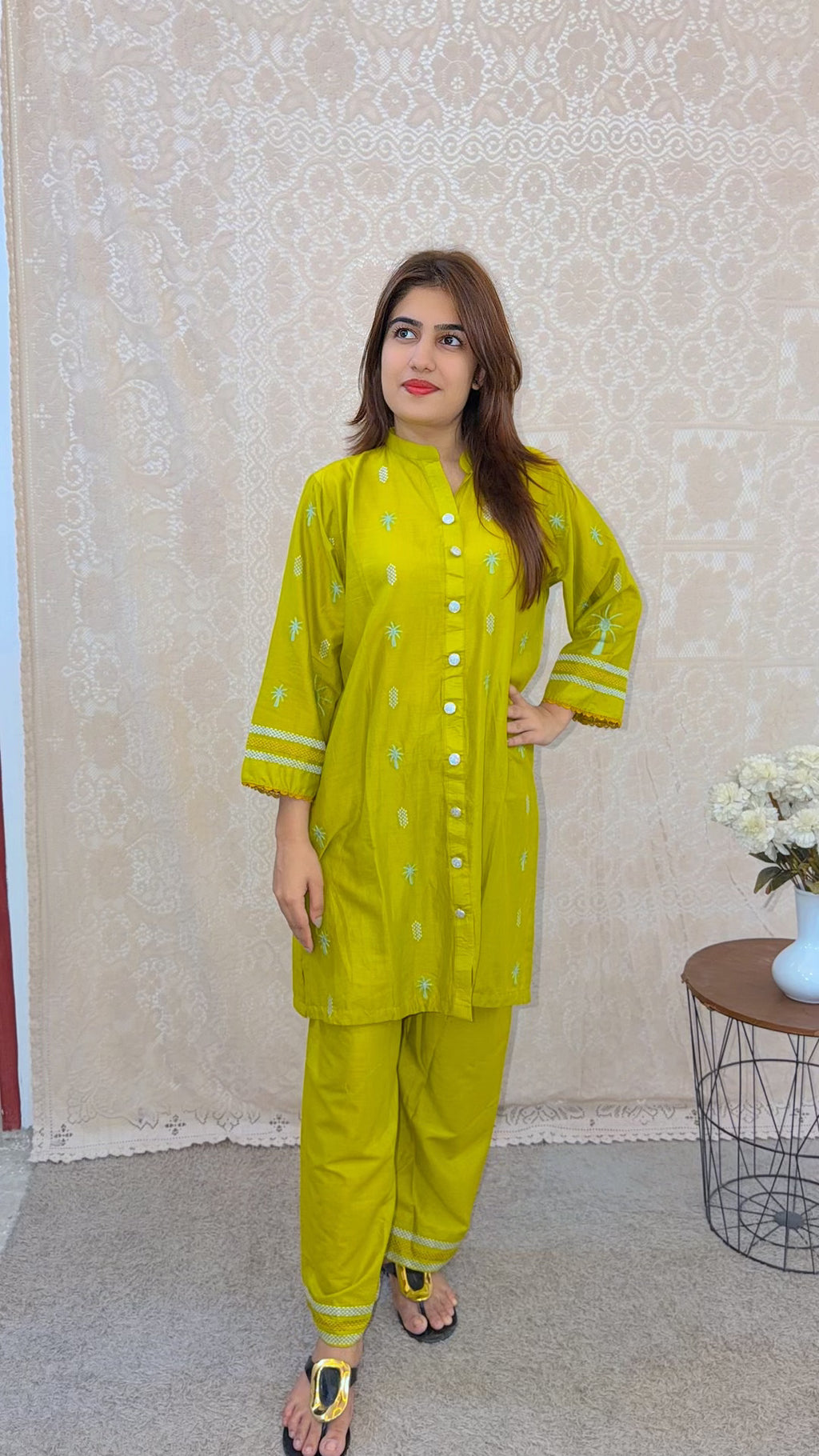 Crimson Co-ord (Mustard)