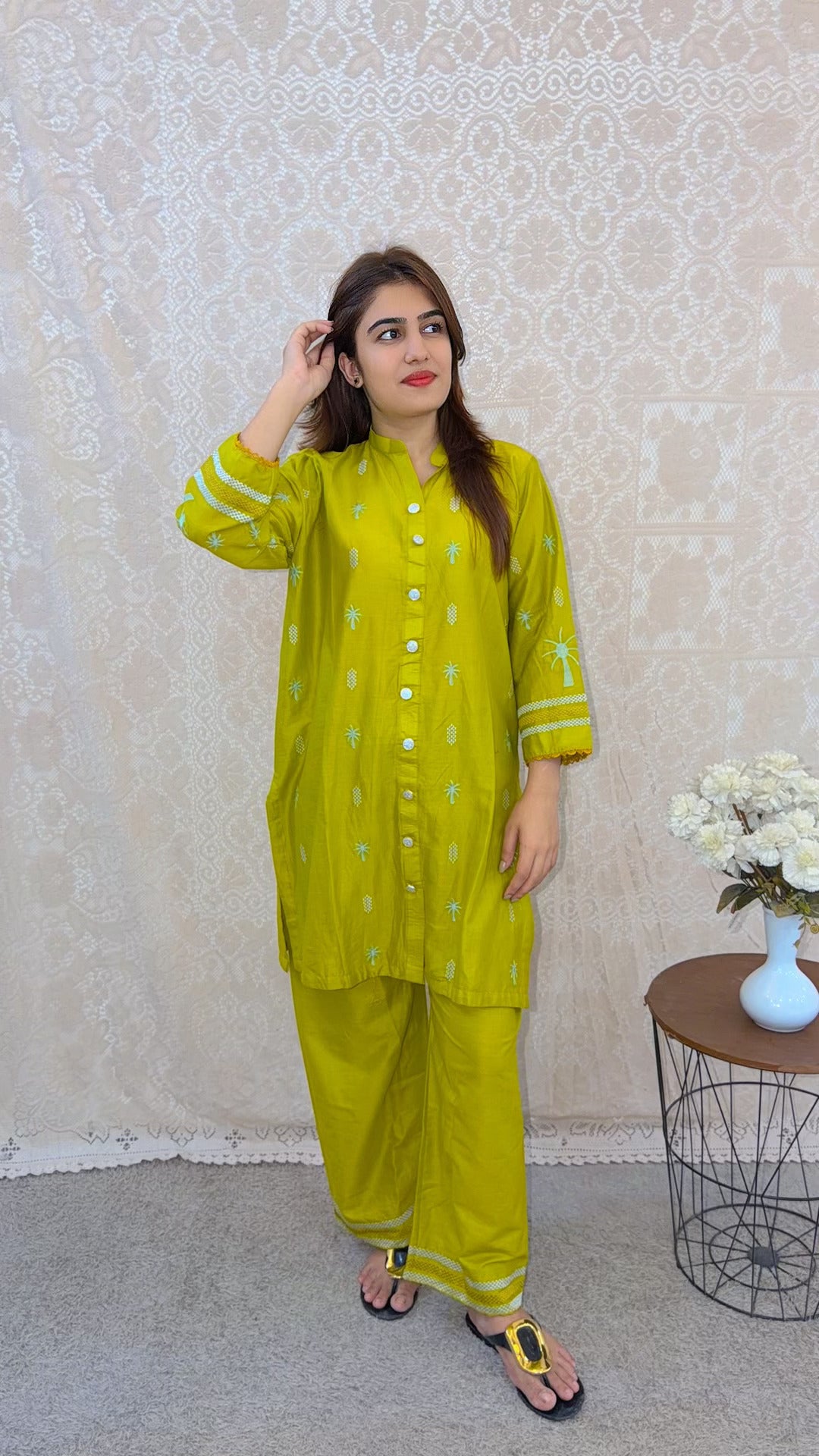 Crimson Co-ord (Mustard)