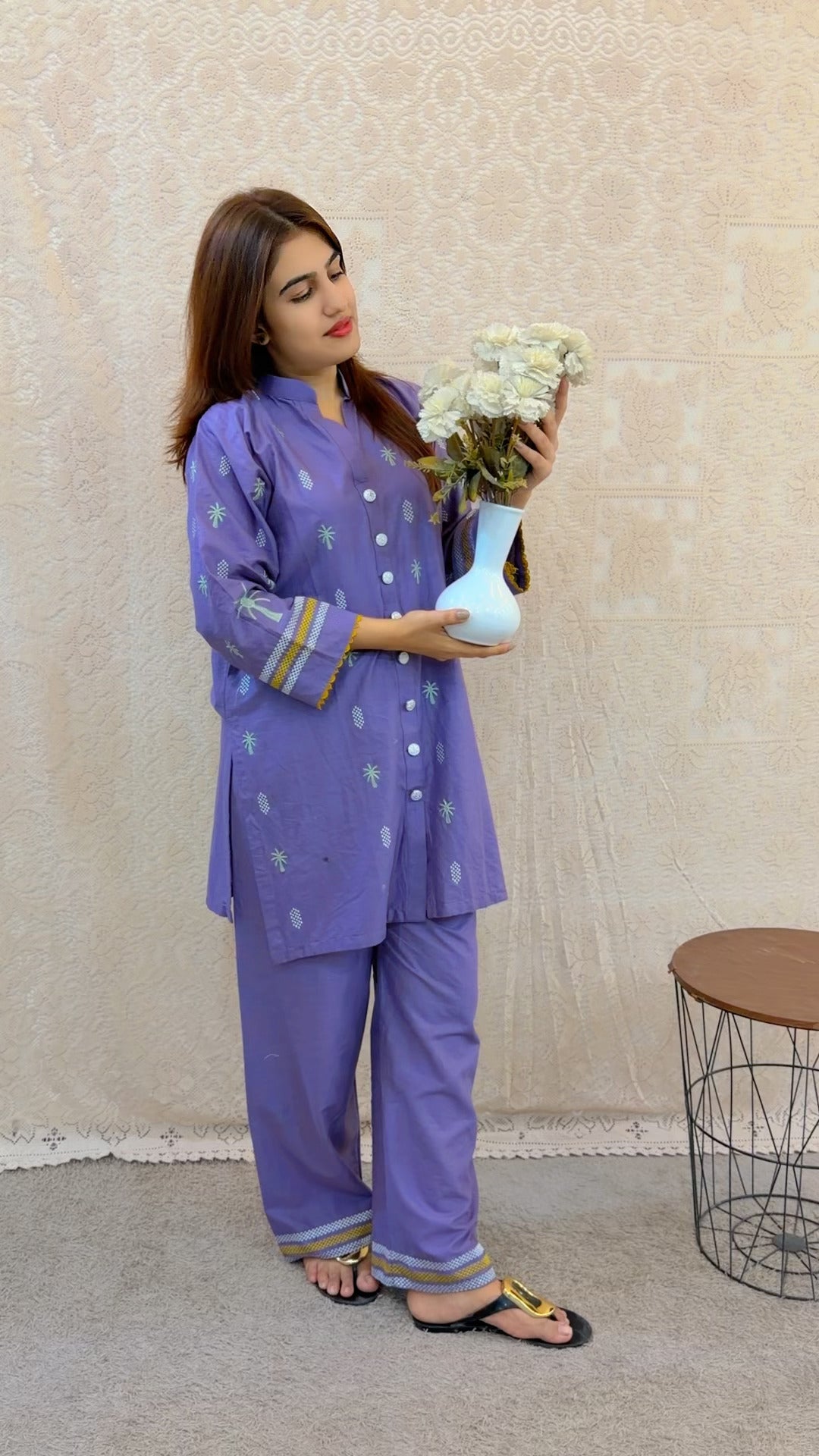 Crimson Co-ord (Lavender)