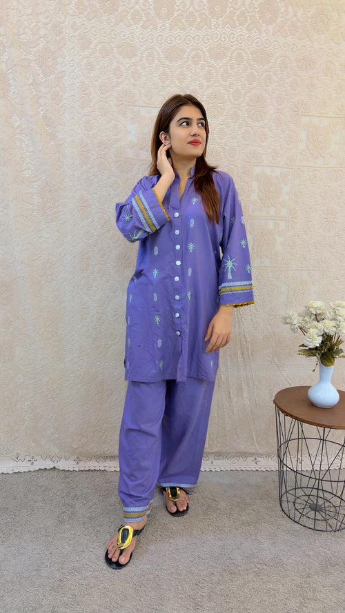 Crimson Co-ord (Lavender)